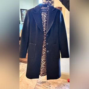 Wool petticoat with cheetah print, snug-fitting